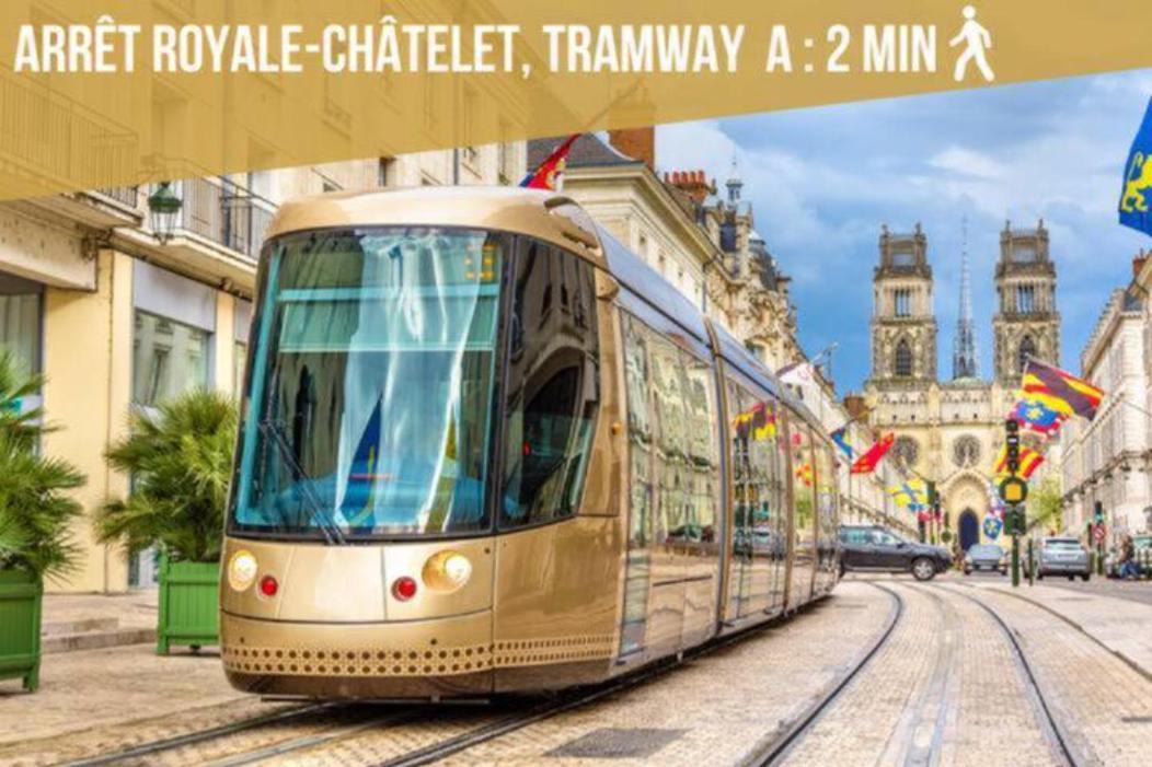 T2 Le Chatelet Lägenhet Orléans Exteriör bild